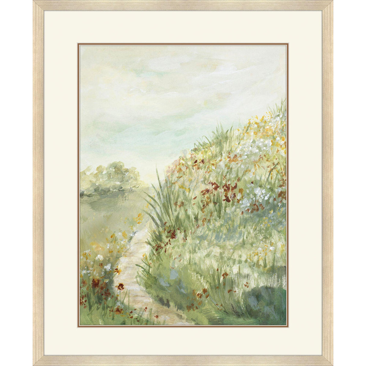 Paragon Hilltop Blooms Green 51 X 41 X 2 Wall Art