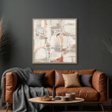 Paragon Neutral Nirvana Gray 43 X 43 X 3 Wall Art
