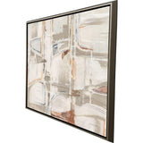 Paragon Neutral Nirvana Gray 43 X 43 X 3 Wall Art