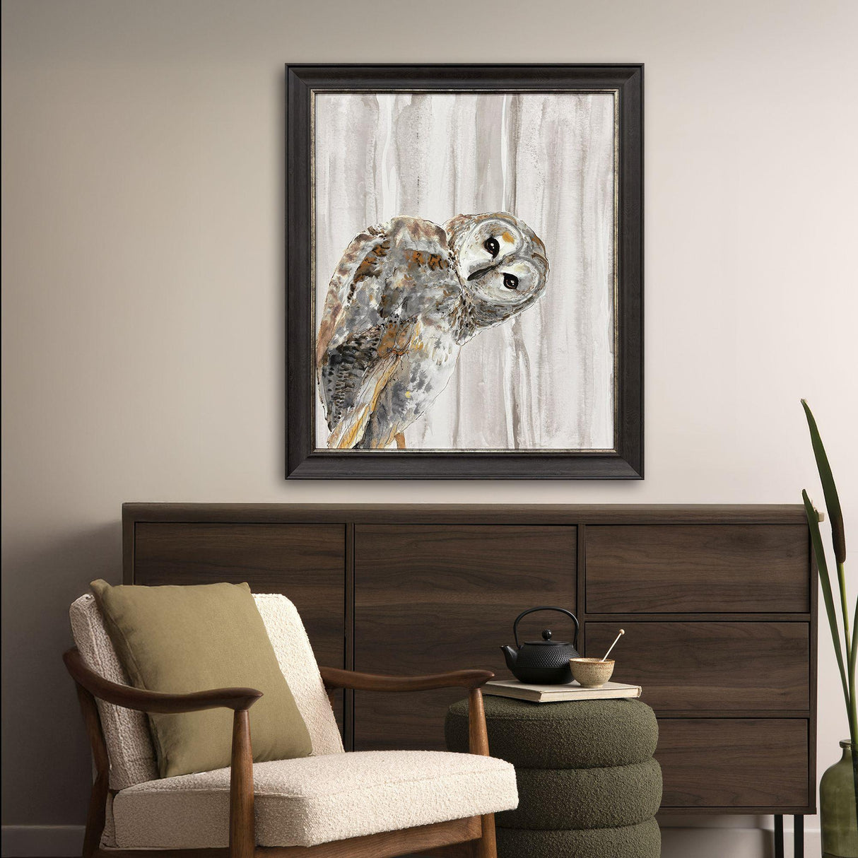 Paragon Looking! Gray 41 X 35 X 2 Wall Art