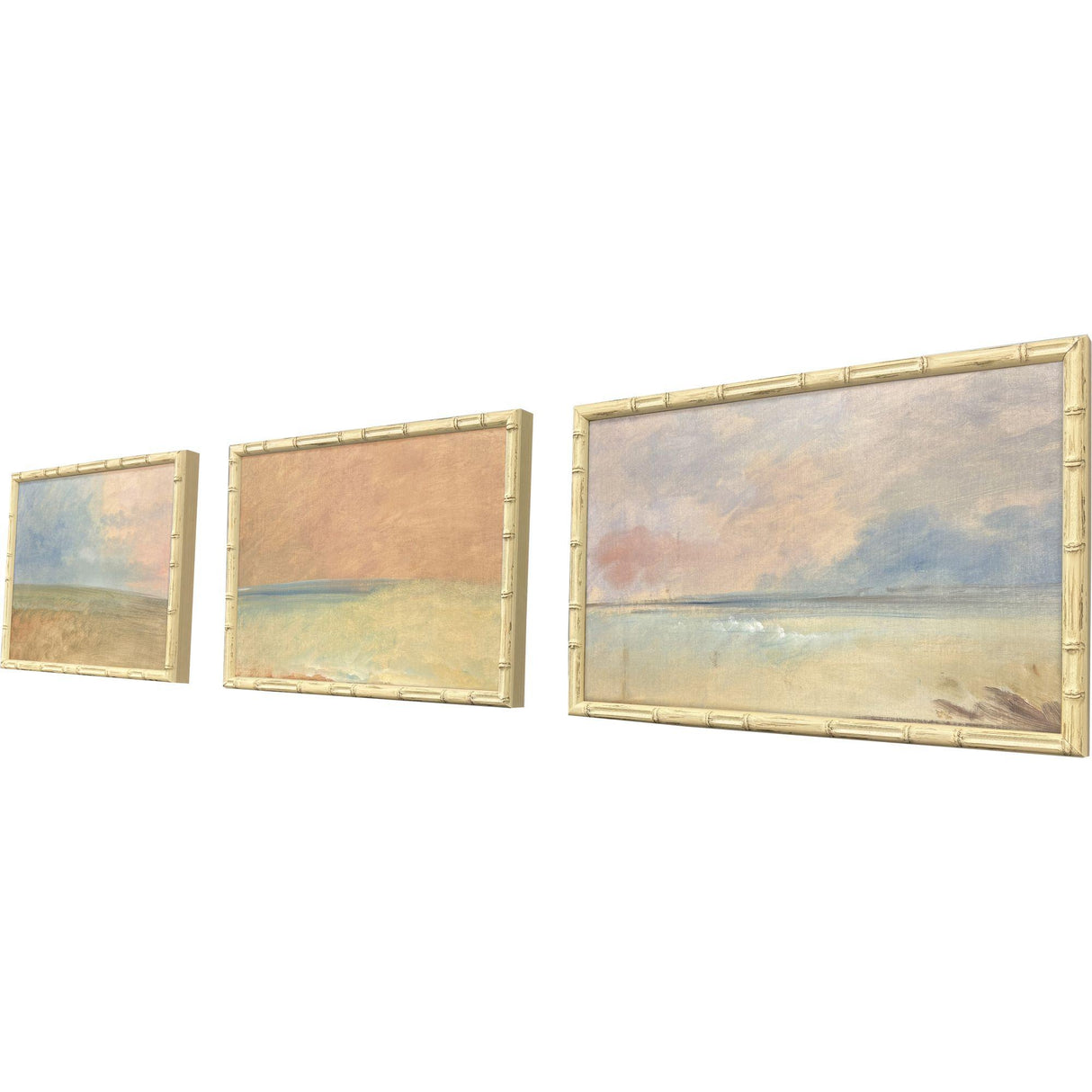 Paragon Serene Horizon I S/3 Blue 13 X 19 X 2 Wall Art