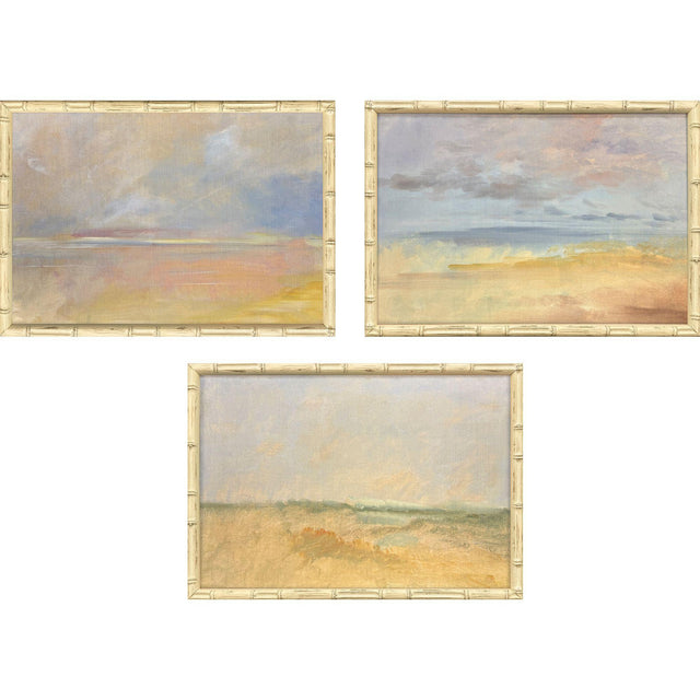 Paragon Serene Horizon II S/3 Blue 13 X 19 X 2 Wall Art