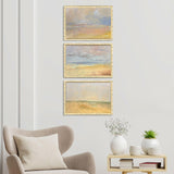 Paragon Serene Horizon II S/3 Blue 13 X 19 X 2 Wall Art