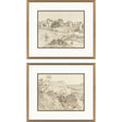 Paragon Farm in Provence S/2 Brown 25 X 29 X 2 Wall Art