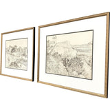 Paragon Farm in Provence S/2 Brown 25 X 29 X 2 Wall Art