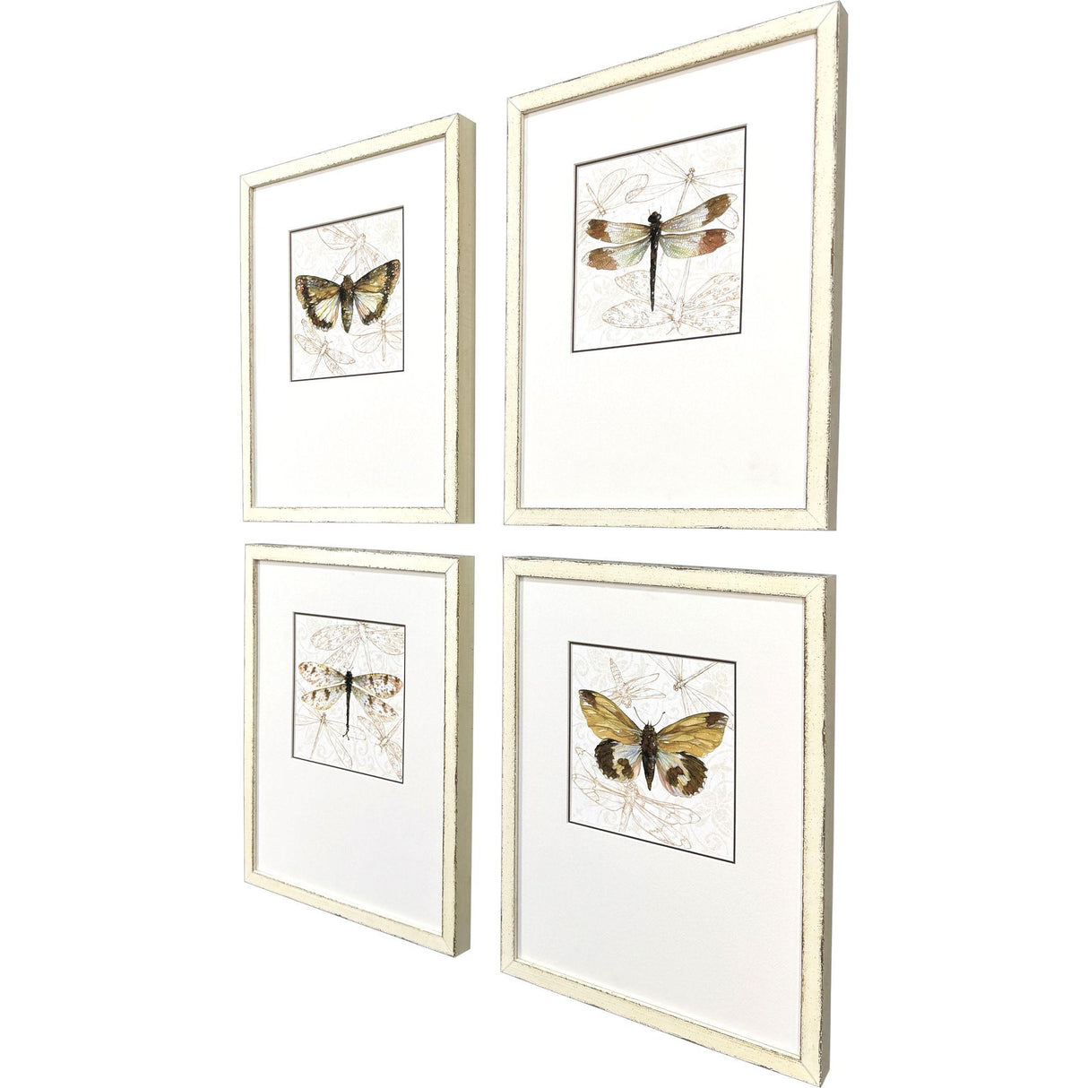 Paragon Golden Wings S/4 Brown 19 X 15 X 2 Wall Art