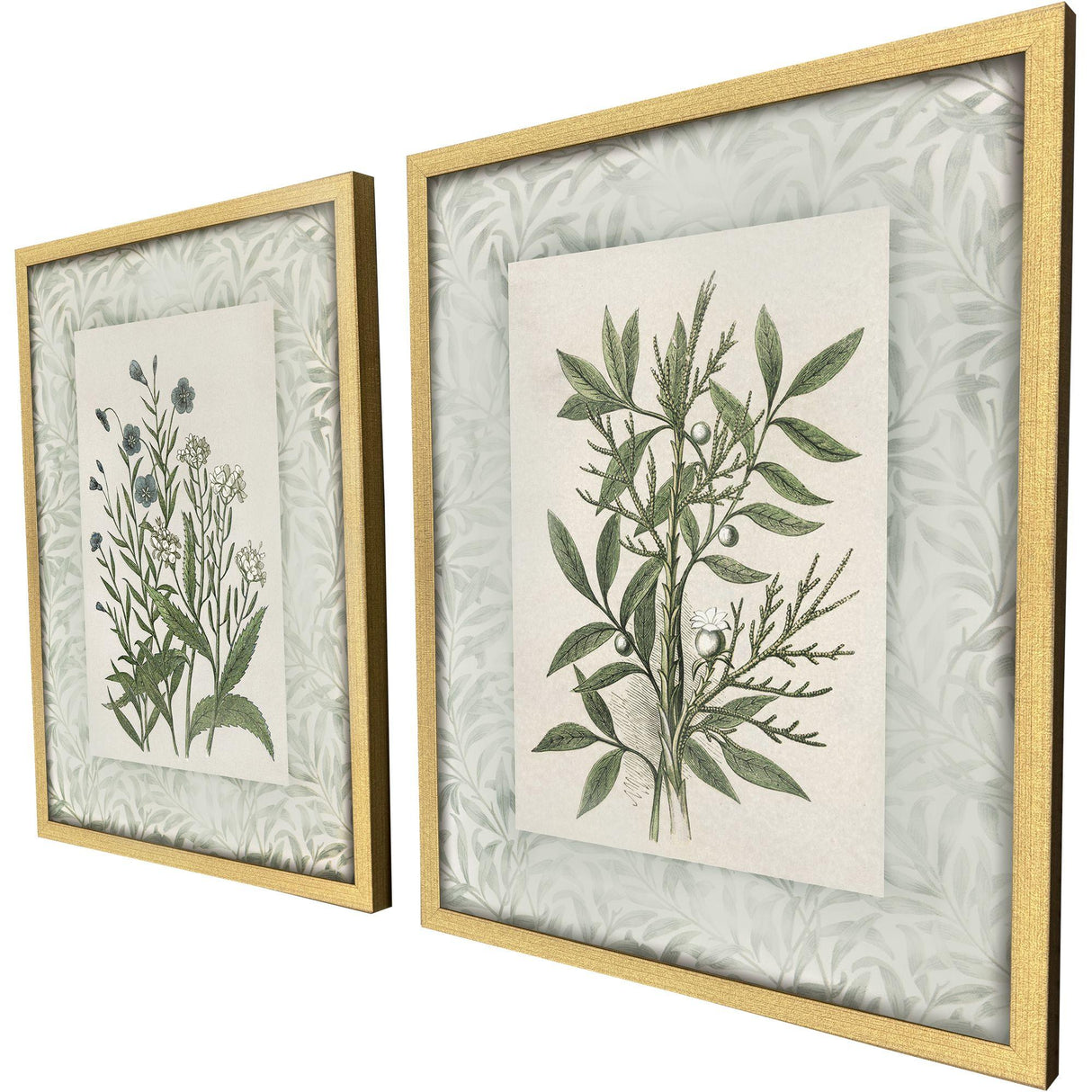 Paragon Herbs and Spice S/2 Green 30 X 24 X 2 Wall Art