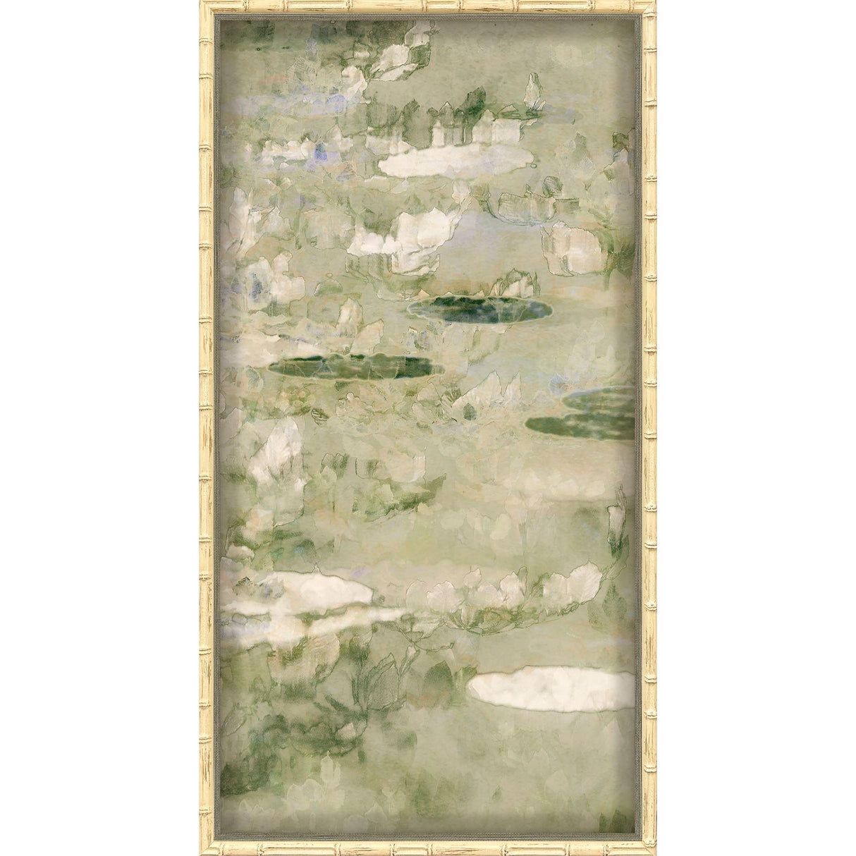Paragon Water Lily I Green 37 X 19 X 2 Wall Art