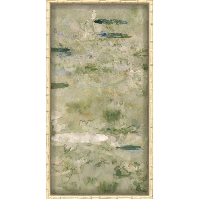 Paragon Water Lily III Green 37 X 19 X 2 Wall Art