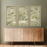 Paragon Water Lily III Green 37 X 19 X 2 Wall Art