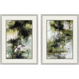 Paragon Wind Soft S/2 Green 31 X 23 X 1 Wall Art