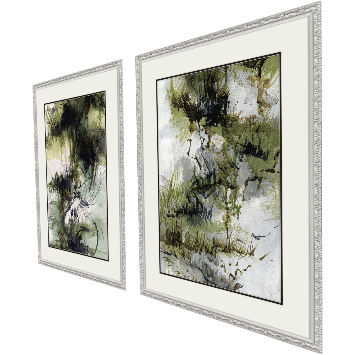 Paragon Wind Soft S/2 Green 31 X 23 X 1 Wall Art