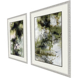Paragon Wind Soft S/2 Green 31 X 23 X 1 Wall Art