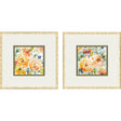 Paragon Dancing Garden S/2 Orange 20 X 20 X 2 Wall Art
