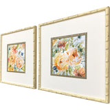 Paragon Dancing Garden S/2 Orange 20 X 20 X 2 Wall Art