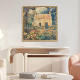 Paragon Corner of the Garden Yellow 38 X 38 X 2 Wall Art
