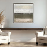 Paragon Clouds on Olive I Green 39 X 39 X 3 Wall Art