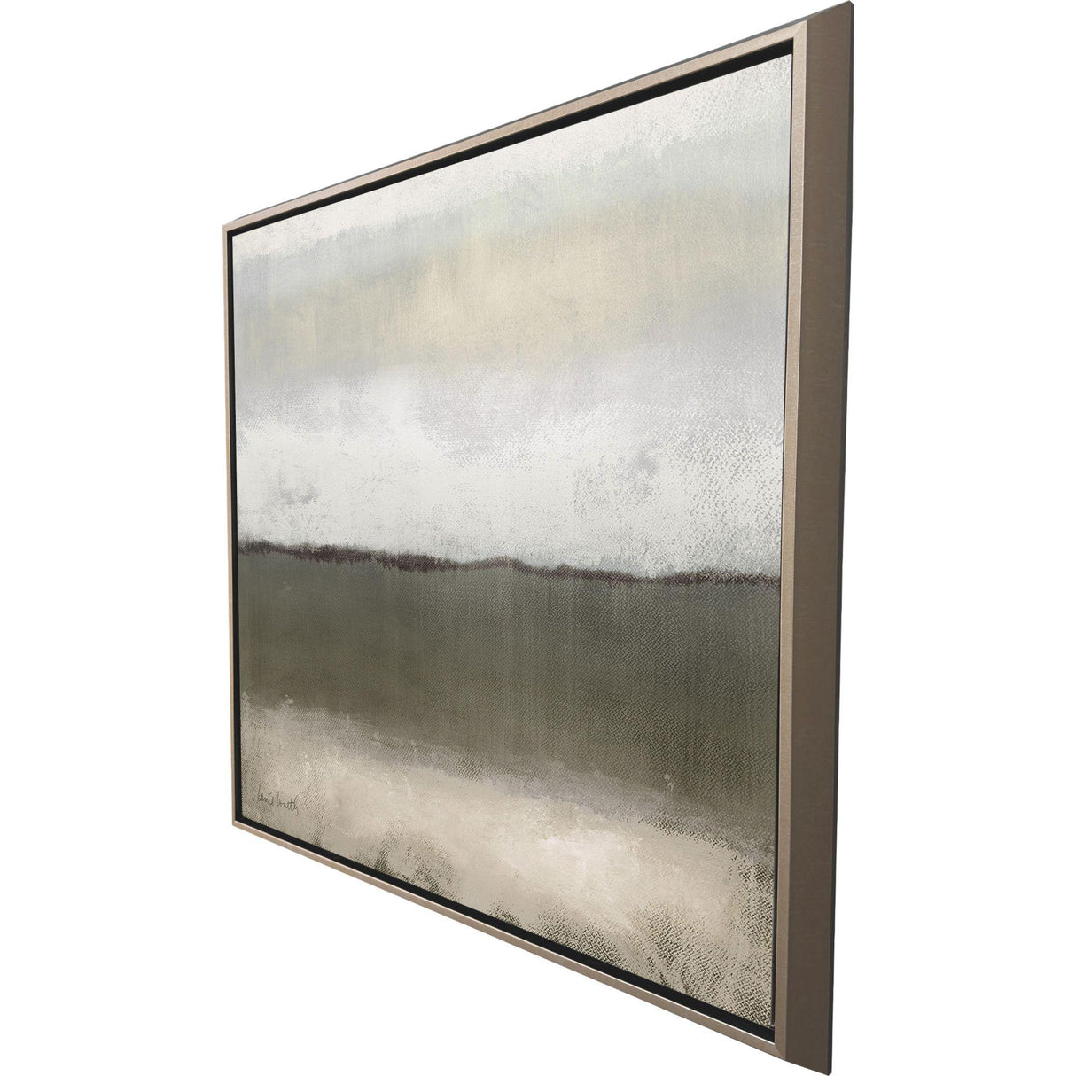 Paragon Clouds on Olive I Green 39 X 39 X 3 Wall Art
