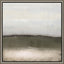 Paragon Clouds on Olive II Green 39 X 39 X 3 Wall Art