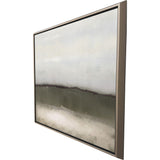 Paragon Clouds on Olive II Green 39 X 39 X 3 Wall Art