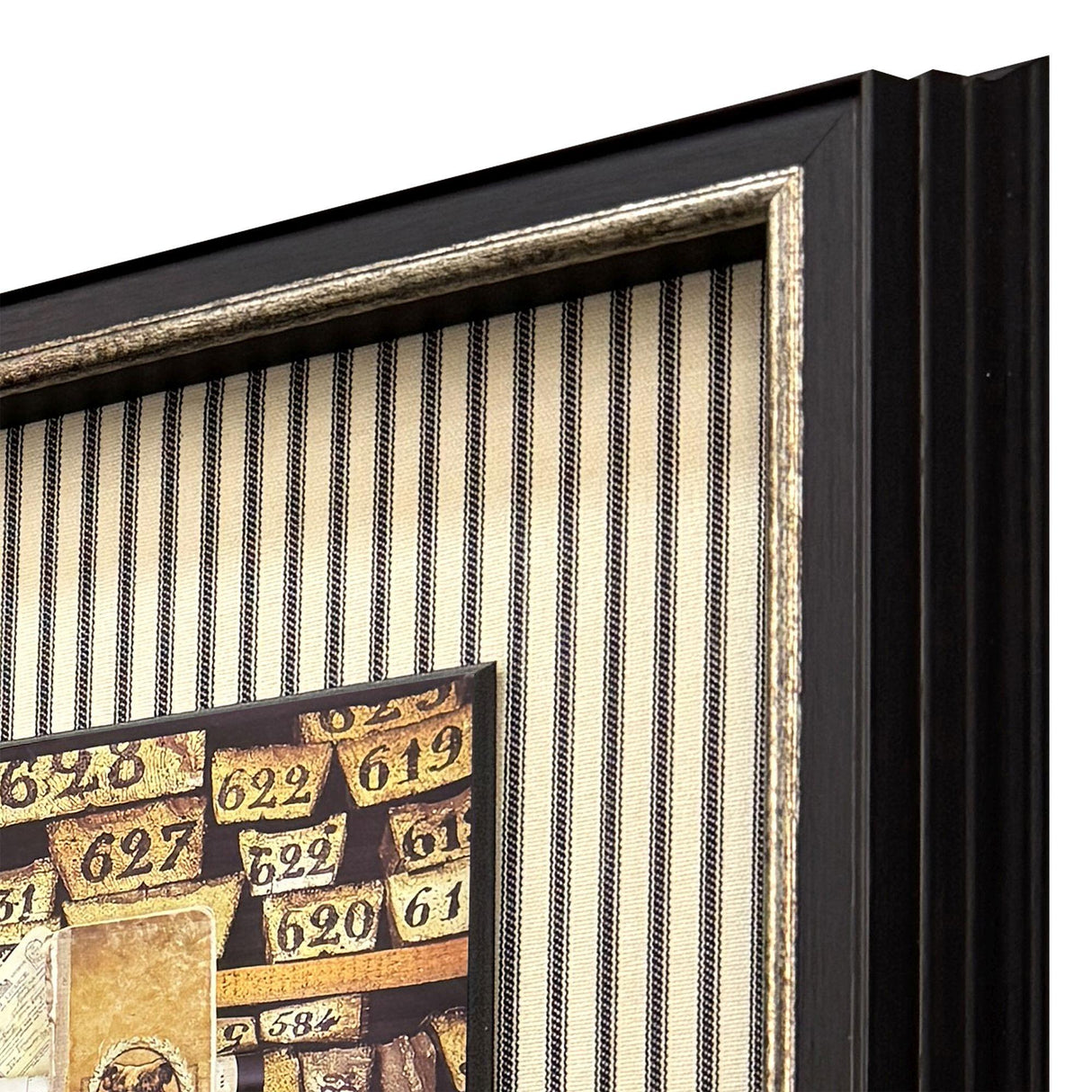 Paragon Vintage Collages I S/3 Black 14 X 14 X 3 Wall Art