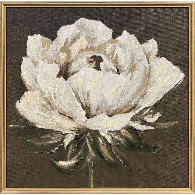 Paragon Pretty Bloom White 38 X 38 X 2 Wall Art