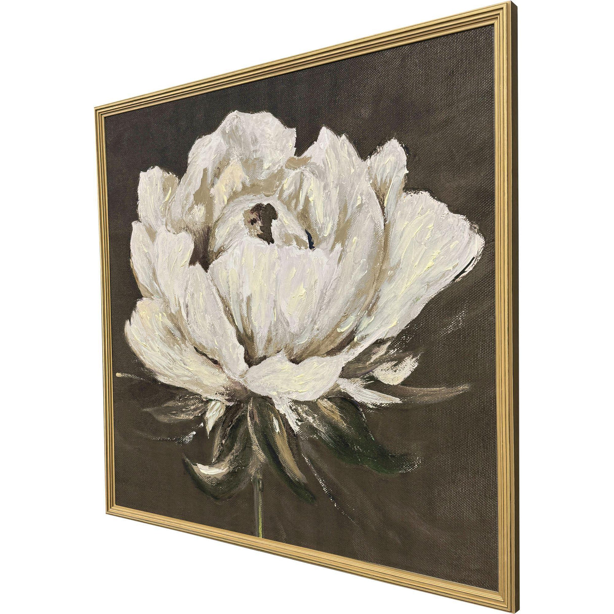 Paragon Pretty Bloom White 38 X 38 X 2 Wall Art