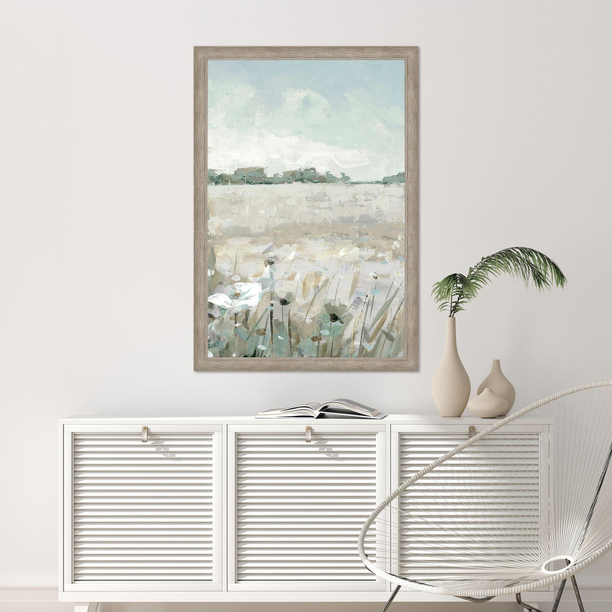 Paragon Grass Valley I Green 52 X 36 X 2 Wall Art