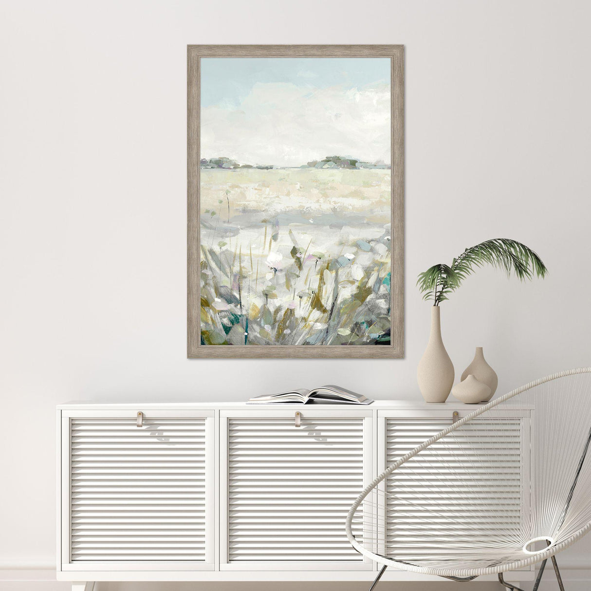 Paragon Grass Valley II Green 52 X 36 X 2 Wall Art