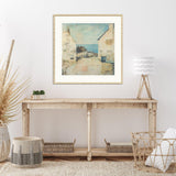 Paragon Town Walk Yellow 31 X 31 X 2 Wall Art