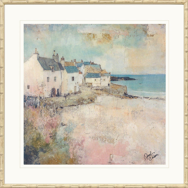 Paragon Town Corner Yellow 31 X 31 X 2 Wall Art