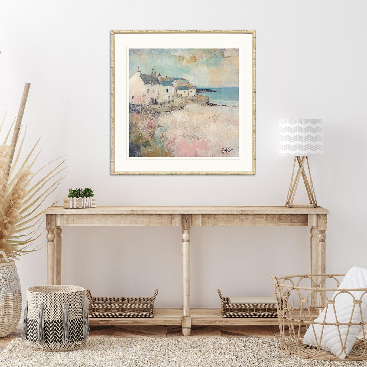 Paragon Town Corner Yellow 31 X 31 X 2 Wall Art