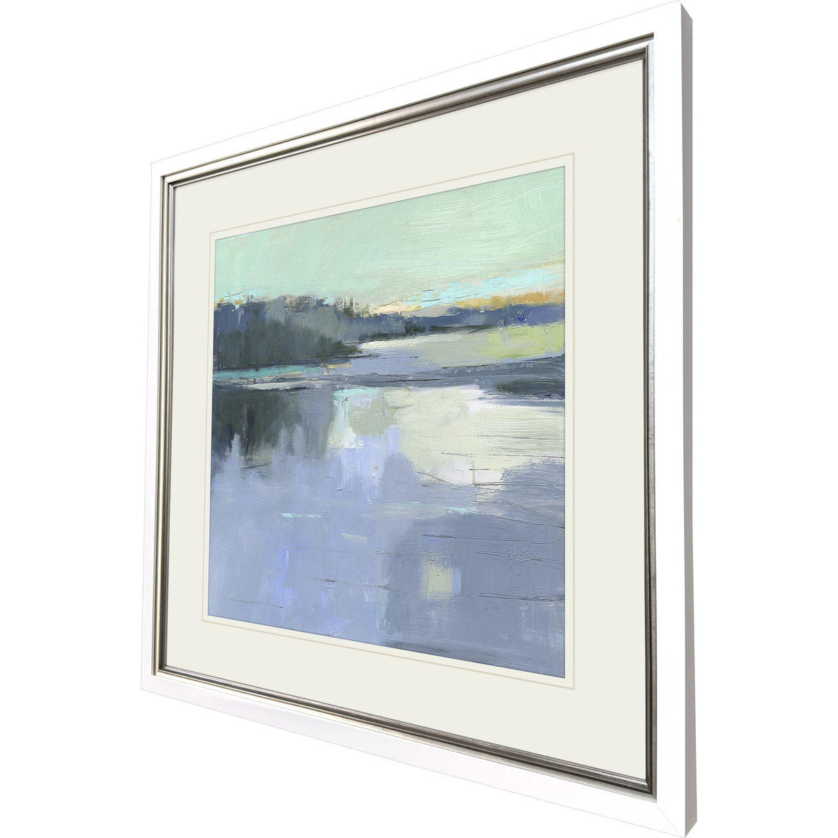 Paragon Brave Harbor Blue 35 X 35 X 3 Wall Art