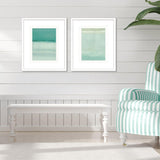 Paragon Verdigris Vista I S/2 Blue 25 X 21 X 2 Wall Art