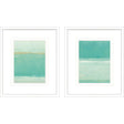 Paragon Verdigris Vista II S/2 Blue 25 X 21 X 2 Wall Art