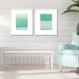 Paragon Verdigris Vista II S/2 Blue 25 X 21 X 2 Wall Art