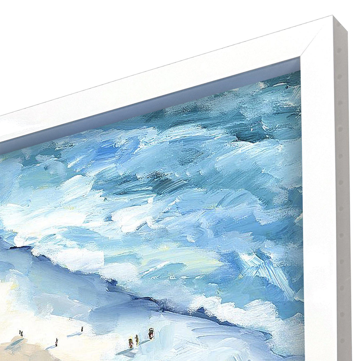 Paragon On the Shore Blue 32 X 32 X 3 Wall Art