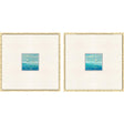 Paragon Drifting Along S/2 Blue 27 X 27 X 2 Wall Art
