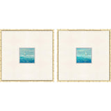Paragon Drifting Along S/2 Blue 27 X 27 X 2 Wall Art