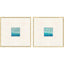 Paragon Drifting Along S/2 Blue 27 X 27 X 2 Wall Art