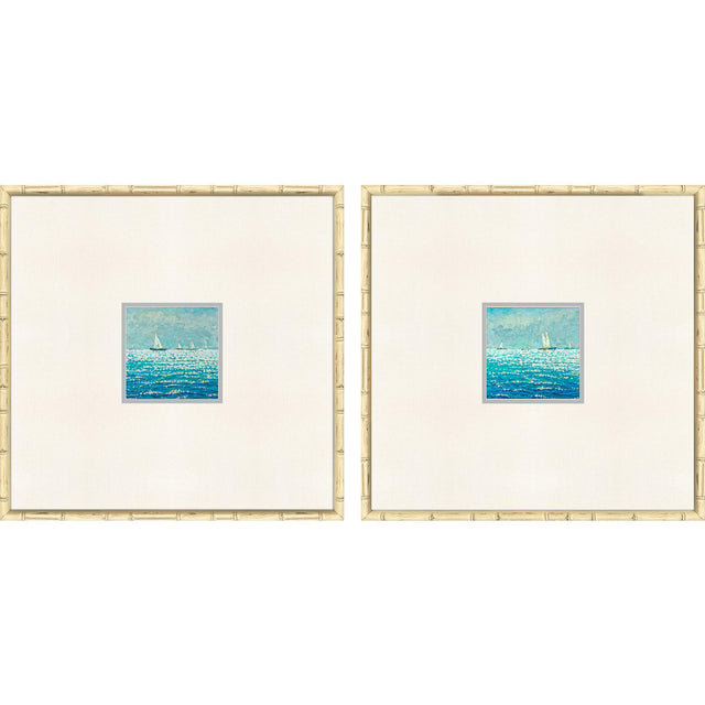 Paragon Drifting Along S/2 Blue 27 X 27 X 2 Wall Art