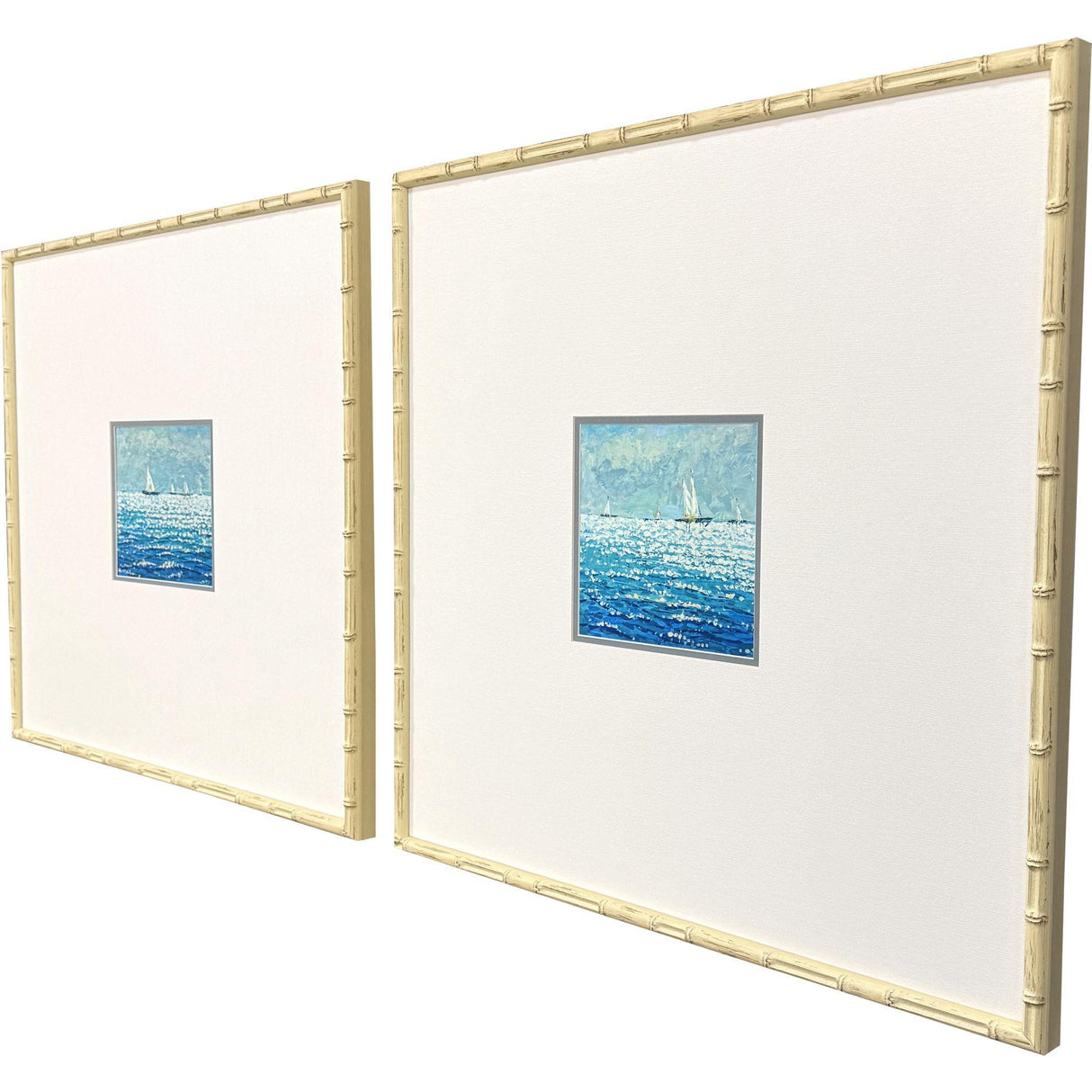Paragon Drifting Along S/2 Blue 27 X 27 X 2 Wall Art