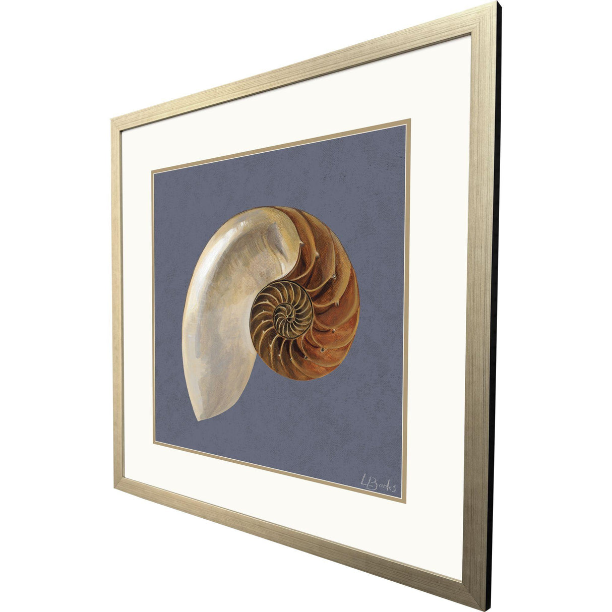 Paragon Ocean Treasure Blue 37 X 37 X 2 Wall Art