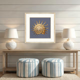 Paragon Coastal Delight Blue 37 X 37 X 2 Wall Art