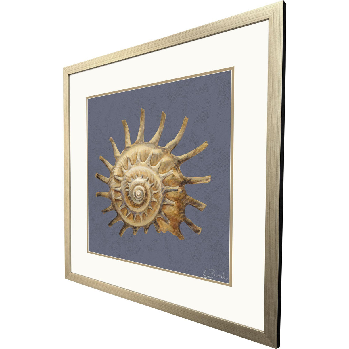 Paragon Coastal Delight Blue 37 X 37 X 2 Wall Art