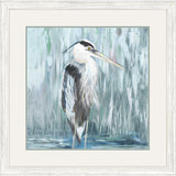 Paragon Standing Still Heron I Blue 33 X 33 X 1 Wall Art