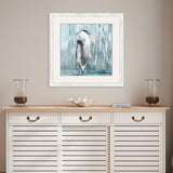 Paragon Standing Still Heron I Blue 33 X 33 X 1 Wall Art