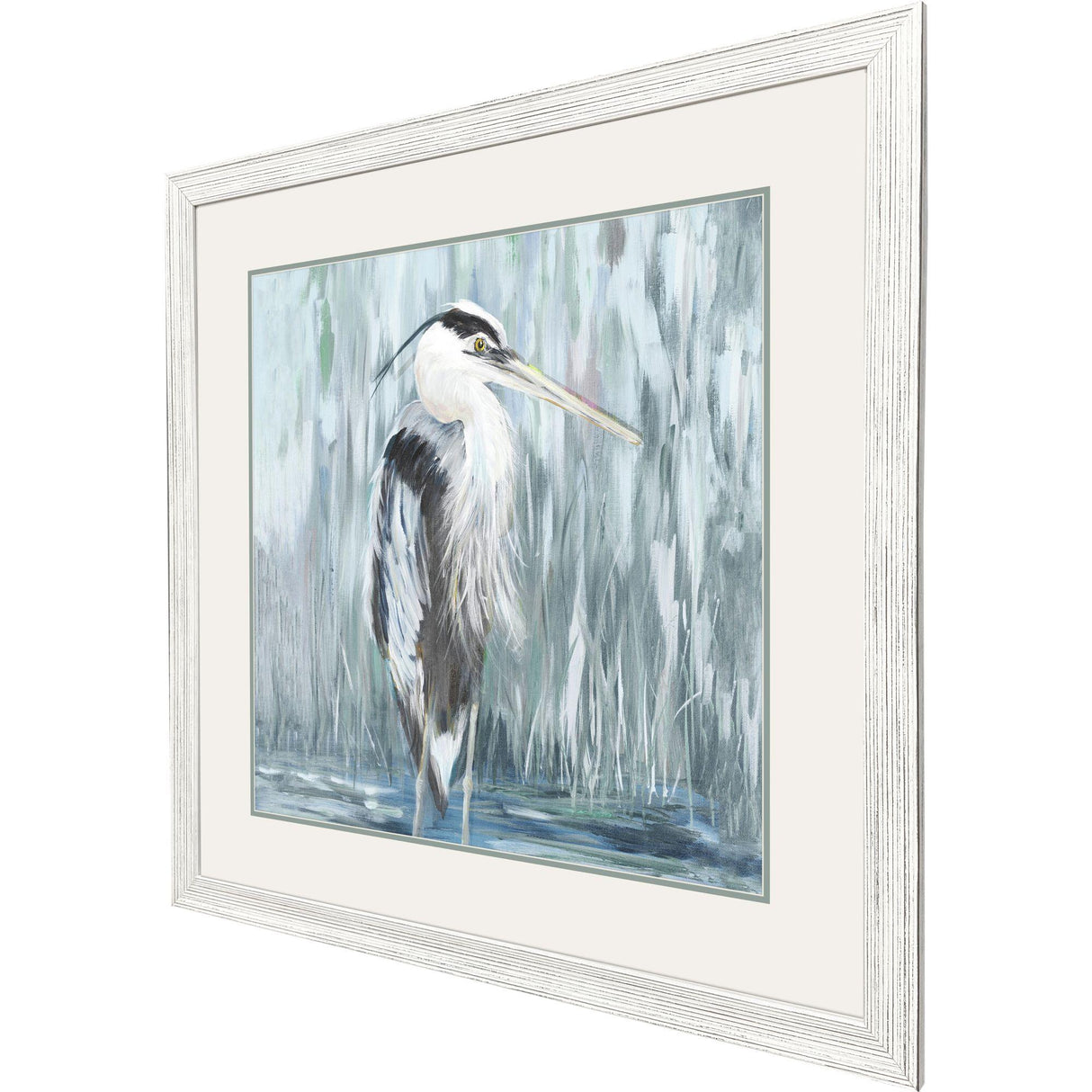 Paragon Standing Still Heron I Blue 33 X 33 X 1 Wall Art