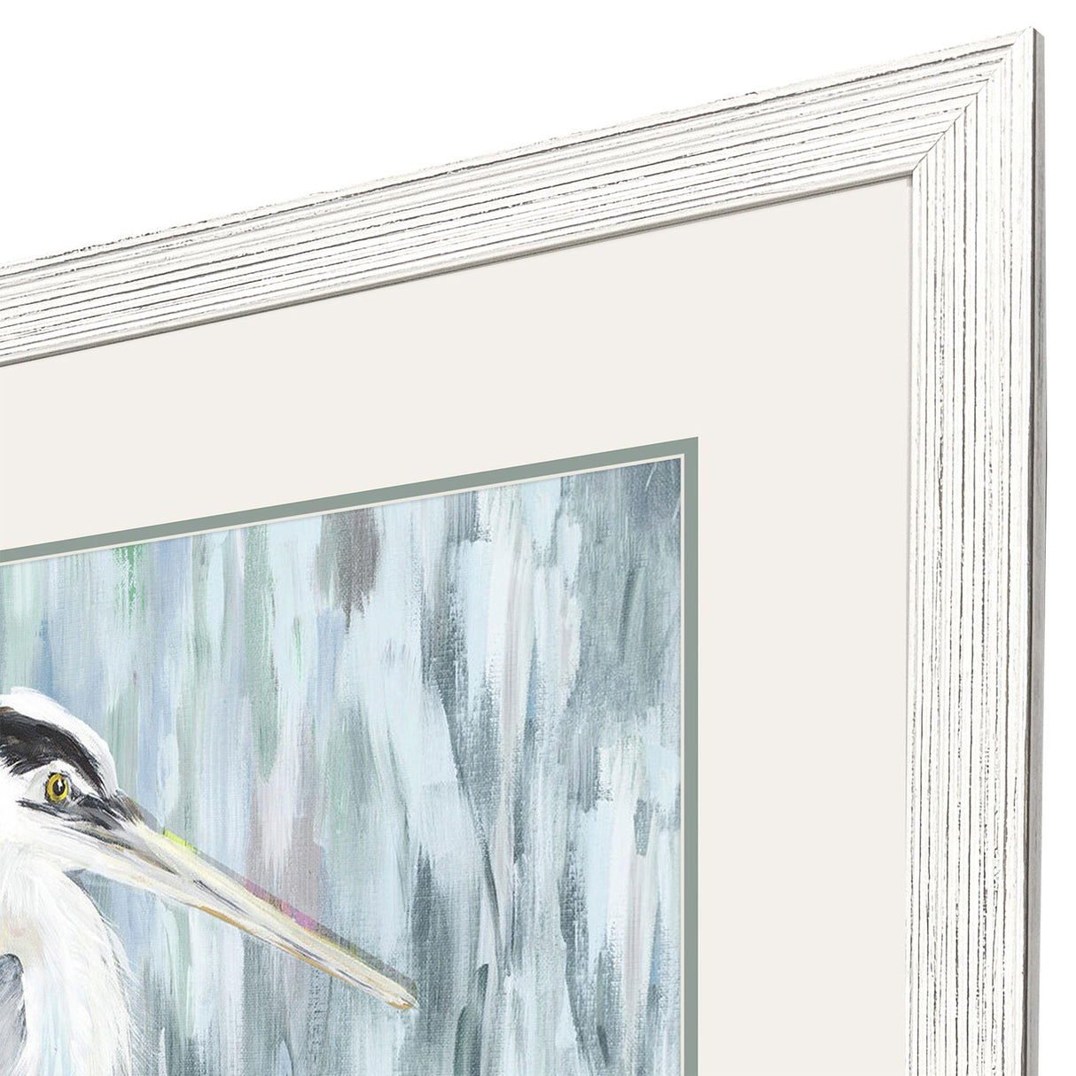 Paragon Standing Still Heron I Blue 33 X 33 X 1 Wall Art