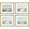Paragon Echoes of the Marsh S/4 Blue 19 X 23 X 2 Wall Art